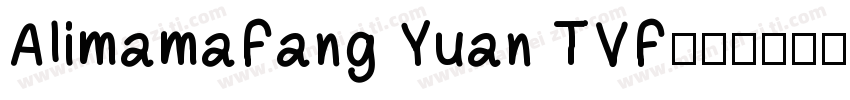 AlimamaFang Yuan TVF字体转换